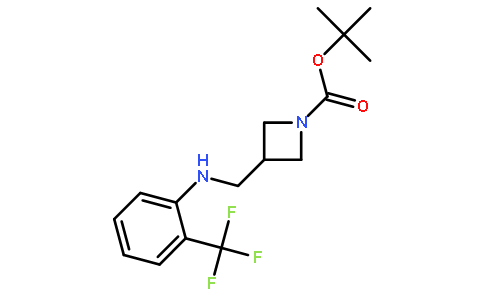 1-Boc-3-{[(2-Trifluoromethyl-phenyl)-amino]-methyl}-azetidine