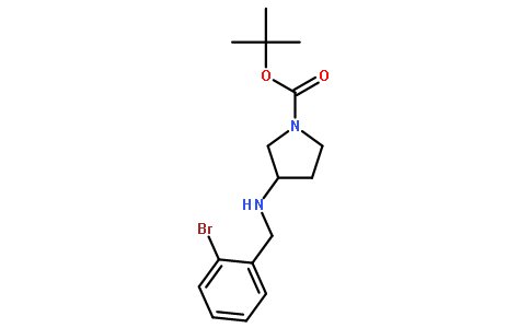 3-(2-Bromo-benzylamino)-pyrrolidine-1-carboxylic acid tert-butyl ester