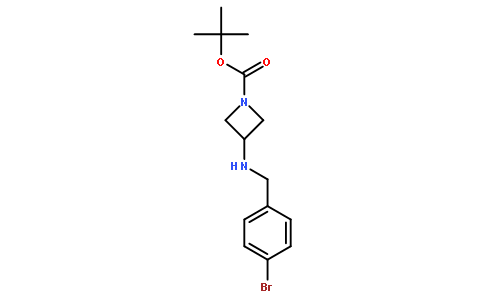 3-(4-Bromo-benzylamino)-azetidine-1-carboxylic acid tert-butyl ester