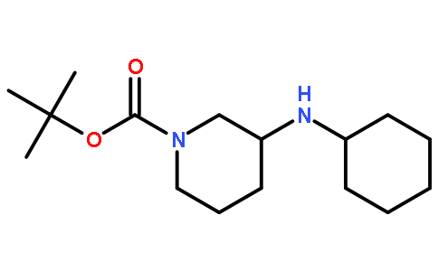 1-Boc-3-Cyclohexylamino-piperidine