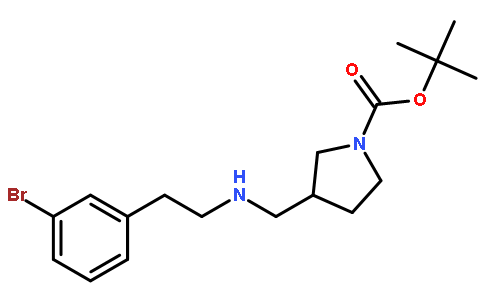 1-Boc-3-{[2-(3-Bromo-phenyl)-ethylamino]-methyl}-pyrrolidine