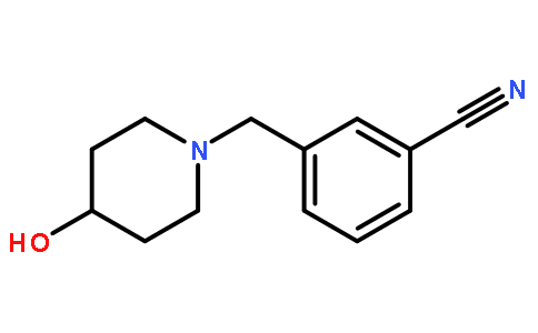 3-(4-hydroxy-piperidin-1-ylmethyl)-benzonitrile