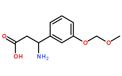 3-Amino-3-(3-methoxymethoxy-phenyl)-propionic acid