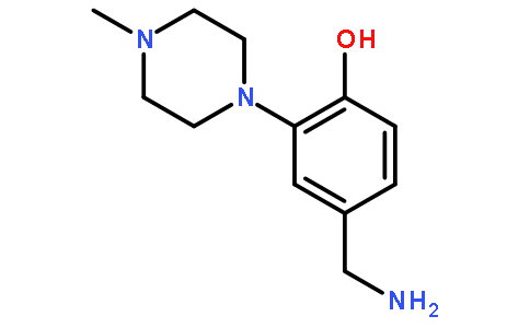4-Aminomethyl-2-(4-methyl-piperazin-1-yl)-phenol