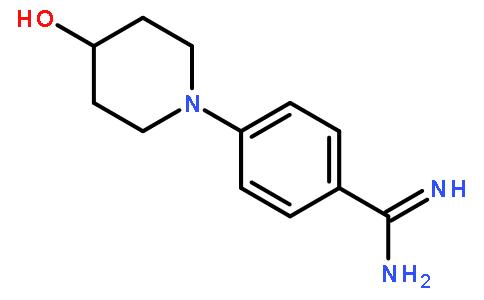 4-(4-hydroxy-piperidin-1-yl)-benzamidine