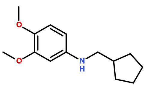 Cyclopentylmethyl-(3,4-dimethoxy-phenyl)-amine