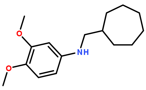 Cycloheptylmethyl-(3,4-dimethoxy-phenyl)-amine