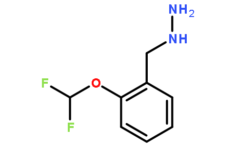1-([2-(difluoromethoxy)phenyl]methyl)hydrazine