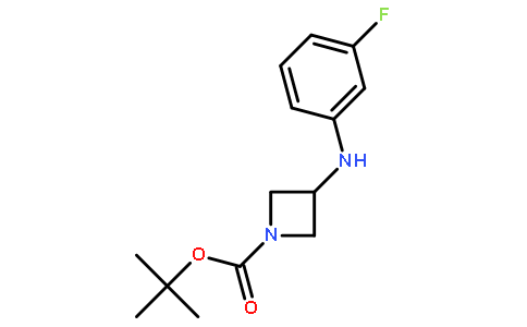 3-(3-Fluoro-phenylamino)-azetidine-1-carboxylic acid tert-butyl ester