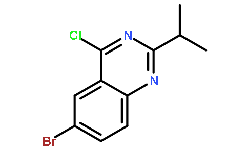 6-bromo-4-chloro-2-isopropyl-quinazoline
