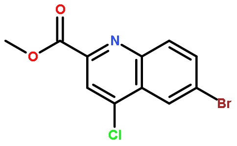 6-Bromo-4-chloro-quinoline-2-carboxylic acid methyl ester