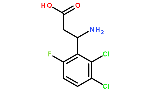 3-Amino-3-(2,3-dichloro-6-fluoro-phenyl)-propionic acid
