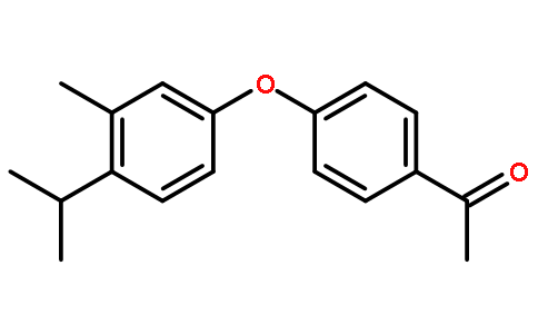1-[4-(3-methyl-4-isopropyl-phenoxy)-phenyl]-ethanone