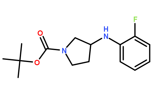 3-(2-Fluoro-phenylamino)-pyrrolidine-1-carboxylic acid tert-butyl ester