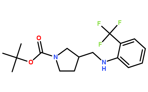 1-Boc-3-{[(2-Trifluoromethyl-phenyl)-amino]-methyl}-pyrrolidine