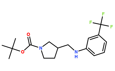 1-Boc-3-{[(3-Trifluoromethyl-phenyl)-amino]-methyl}-pyrrolidine