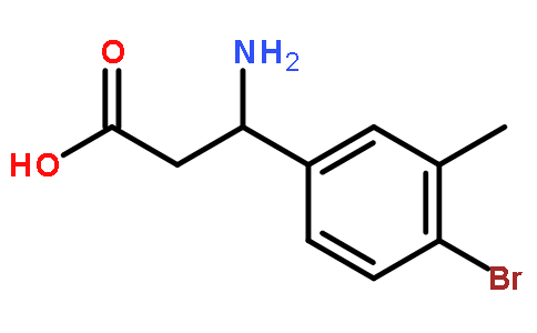 3-Amino-3-(4-bromo-3-methyl-phenyl)-propionic acid