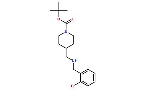 1-Boc-4-[(2-Bromo-benzylamino)-methyl]-piperidine