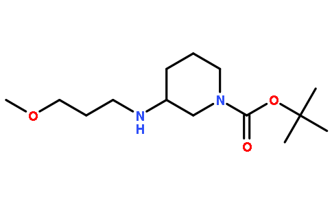 tert-Butyl 3-((3-methoxypropyl)amino)piperidine-1-carboxylate