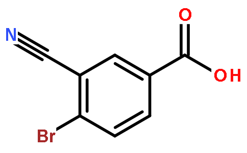 4-Bromo-3-cyanobenzoic acid