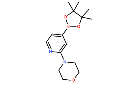 2-morpholinopyridin-4-ylboronic acid pinacol ester