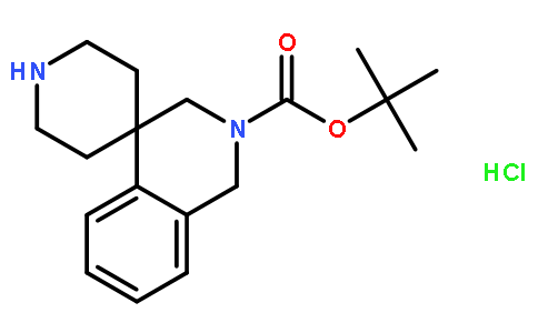 tert-Butyl 1H-spiro[isoquinoline-4,4'-piperidine]-2(3H)-carboxylate hydrochloride