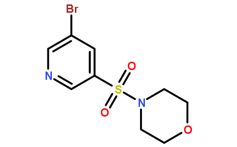 4-((5-Bromopyridin-3-yl)sulfonyl)morpholine