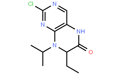 (R)-2-chloro-7-ethyl-8-isopropyl-7,8-dihydropteridin-6(5H)-one