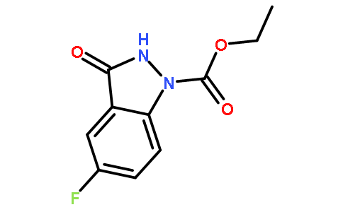 ETHYL 5-FLUORO-3-OXO-2,3-DIHYDRO-1H-INDAZOLE-1-CARBOXYLATE