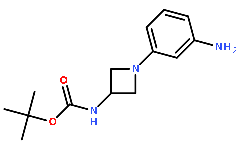 [1-(3-amino-phenyl)-azetidin-3-yl]-carbamic acid tert-butyl ester