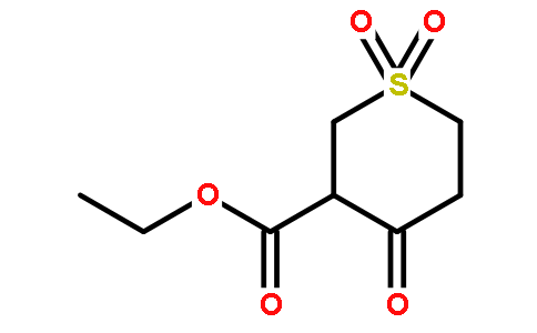 Ethyl 4-oxotetrahydro-2H-thiopyran-3-carboxylate 1,1-dioxide