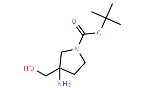 tert-Butyl 3-Amino-3-(Hydroxymethyl)pyrrolidine-1-Carboxylate