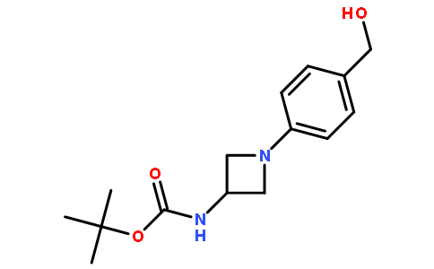 [1-(4-hydroxymethyl-phenyl)-azetidin-3-yl]-carbamic acid tert-butyl ester