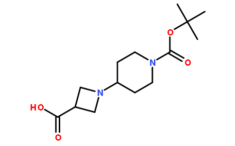 1-(1-(tert-Butoxycarbonyl)piperidin-4-yl)azetidine-3-carboxylic acid