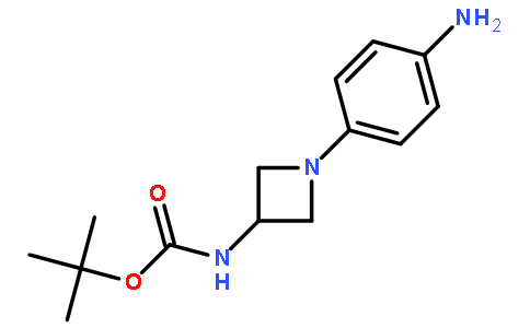 [1-(4-amino-phenyl)-azetidin-3-yl]-cabamic acid tert-butyl ester