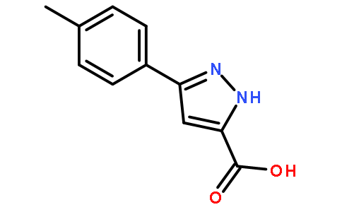 3-(p-Tolyl)-1H-pyrazole-5-carboxylic acid