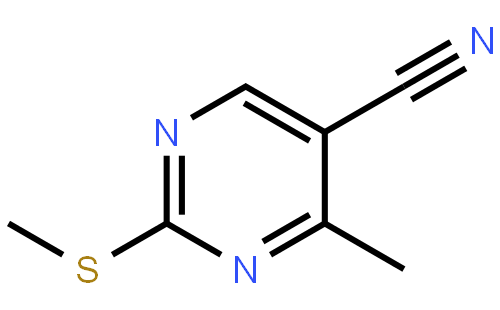 4-Methyl-2-(methylthio)-5-pyrimidinecarbonitrile