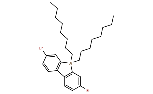 2,7-Dibromo-9,9-dioctyl-9H-9-silafluorene
