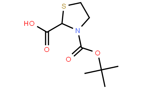 (S)-3-Boc-2-噻唑烷羧酸