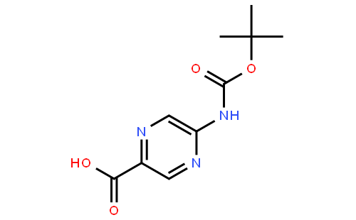 5-((tert-Butoxycarbonyl)amino)pyrazine-2-carboxylic acid