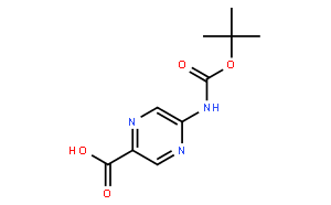 5-((tert-butoxycarbonyl)amino)pyrazine-2-carboxylic acid