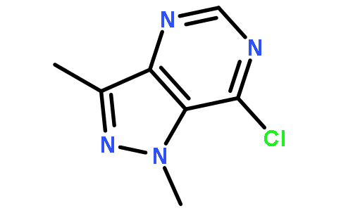 7-CHLORO-1,3-DIMETHYL-1H-PYRAZOLO[4,3-D]PYRIMIDINE