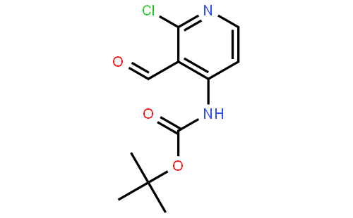tert-Butyl 2-chloro-3-formylpyridin-4-ylcarbamate