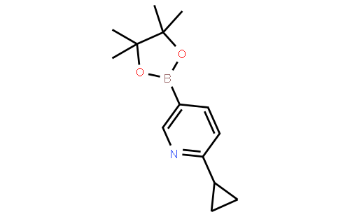 6-cyclopropyl-3-pyridinyl boronic acid pinacol ester