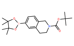 6-(4,4,5,5-四甲基-1,3,2-二氧杂硼杂环戊烷-2-基)-3,4-二氢异喹啉-2(1H)-羧酸叔丁酯