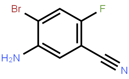 5-Amino-4-bromo-2-fluorobenzonitrile
