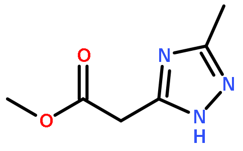 Methyl 2-(3-methyl-1H-1,2,4-triazol-5-yl)acetate