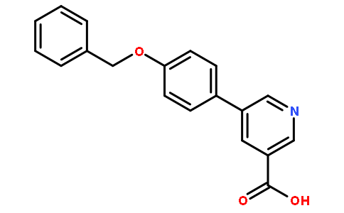 5-(4-(Benzyloxy)phenyl)nicotinic acid