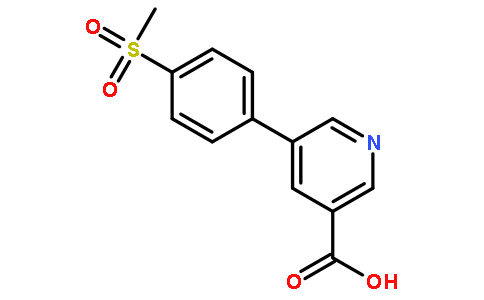 5-(4-(Methylsulfonyl)phenyl)nicotinic acid