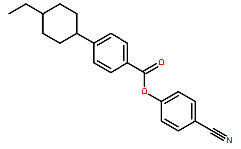 反式-4-(4-乙基环己基)苯甲酸对氰基苯酚酯